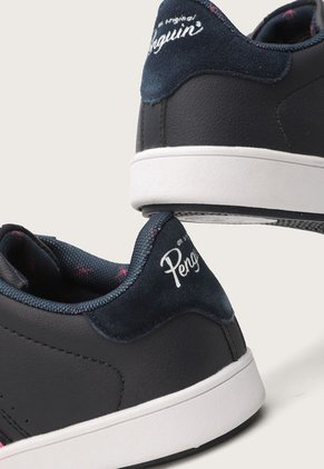 Tenis Lifestyle Azul Navy-Blanco-Fucsia Original Penguin Arenosa