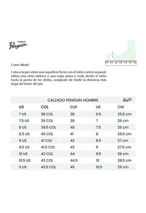 Tenis Penguin Lucas-Blanco