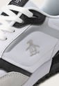 Tenis Lifestyle Blanco-Negro-Plateado Original Penguin Angel de Original Penguin