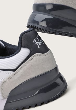 Tenis Lifestyle Blanco-Azul-Gris Original Penguin Salto