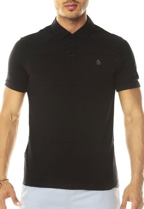 Camiseta Polo Negra Original Penguin