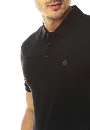 Camiseta Polo Negra Original Penguin