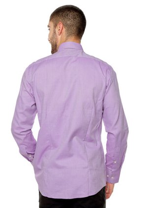 Camisa Lila Oscar De La Renta