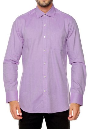 Camisa Lila Oscar De La Renta