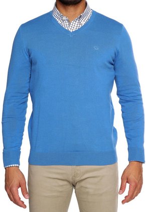 Saco Azul Celeste Oscar de la Renta