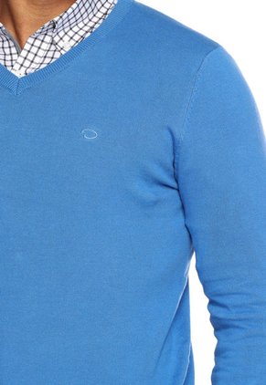 Saco Azul Celeste Oscar de la Renta