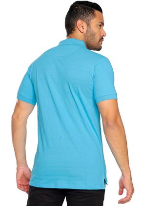 Polo Azul Celeste Oscar de la Renta