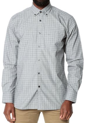 Camisa Gris Oscar de la Renta