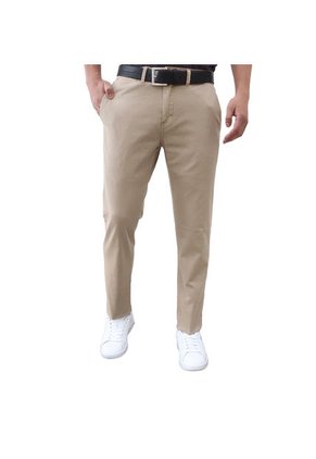 Pantalon Dril Beige Oscar De La Renta A9PNT01-ELMW