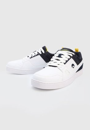 Tenis Skateboarding Blanco-Azul-Amarillo Osiris Mullen