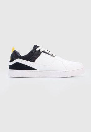 Tenis Skateboarding Blanco-Azul-Amarillo Osiris Mullen