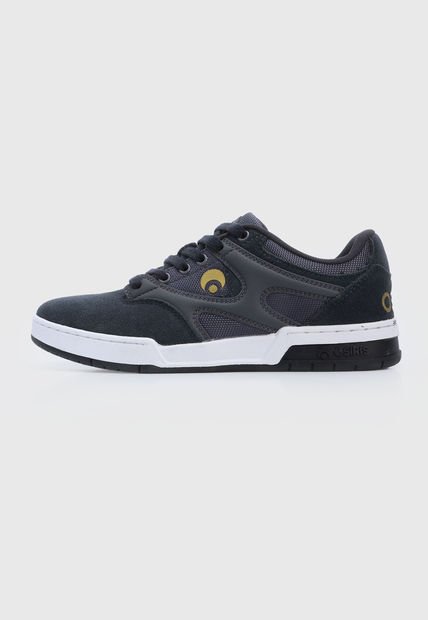 Tenis Skateboarding Gris-Blanco-Negro Osiris