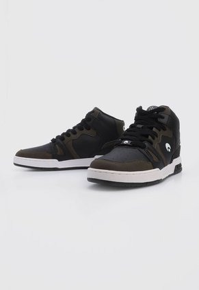 Bota Lifestyle Negro-Verde Oliva-Blanco Osiris Viper