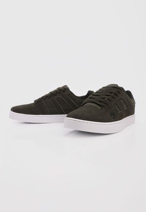 Tenis Skateboarding Verde Oliva-Blanco Osiris Bronco