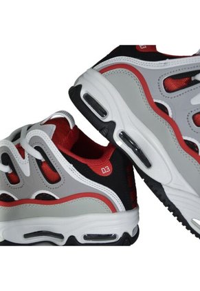 ZAPATILLAS HOMBRE OSIRIS GRIS/ROJO D3 2001