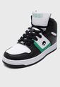 Tenis Lifestyle Blanco-Negro-Verde OSIRIS Mustang de Osiris