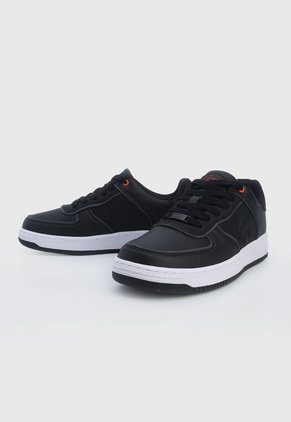Tenis Skateboarding Negro-Naranja-Blanco Osiris Bugatti