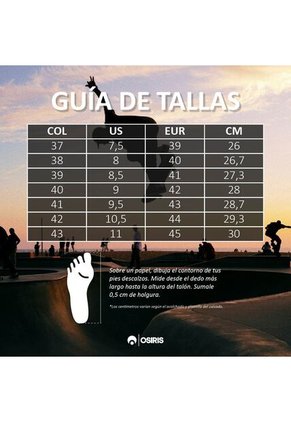 ZAPATILLAS HOMBRE OSIRIS BEIGE WHISP