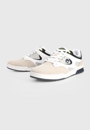 Tenis Skateboarding Blanco-Beige-Azul Osiris