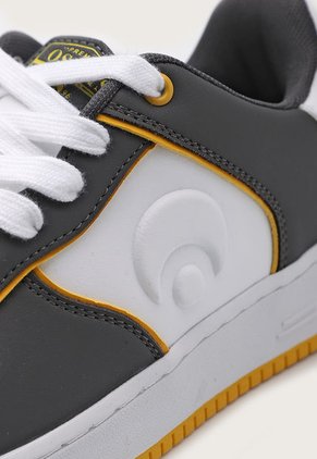 Tenis Skateboarding Gris-Amarillo-Blanco Osiris Bugatti