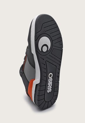 Tenis Skateboarding Gris-Negro-Blanco Osiris Gladiator