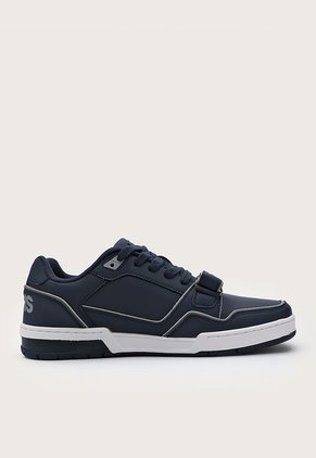 Tenis Skateboarding Azul Navy-Gris-Blanco Osiris Compass