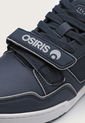 Tenis Skateboarding Azul Navy-Gris-Blanco Osiris Compass de Osiris