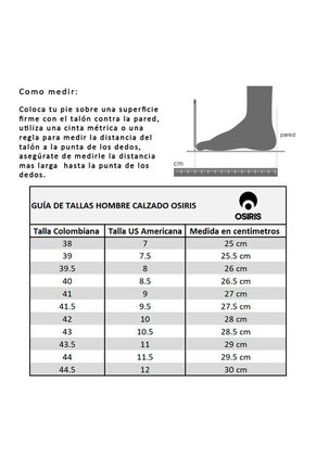 Tenis Osiris Commander-Blanco