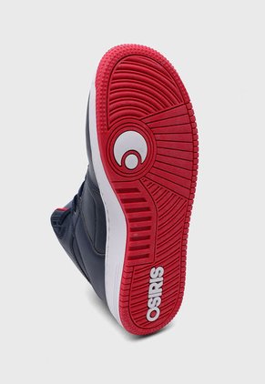 Tenis Lifestyle Azul-Blanco-Rojo OSIRIS Mustang