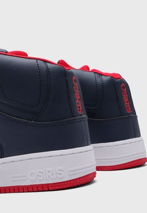 Tenis Lifestyle Azul-Blanco-Rojo OSIRIS Mustang