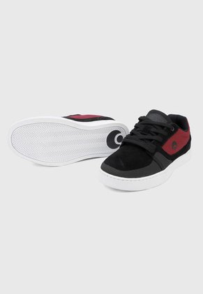 Tenis Skateboarding Negro-Rojo-Blanco Osiris