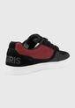 Tenis Skateboarding Negro-Rojo-Blanco Osiris de Osiris