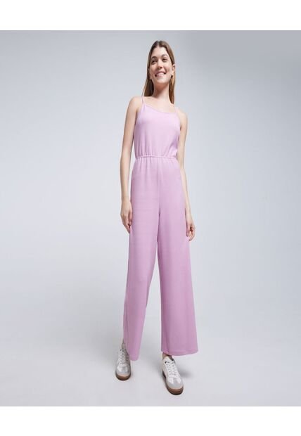 Enterizo Para Mujer Manga Sisa Color Rosado  Marca Ostu #40320098