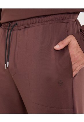 Pantalón Para Hombre Jogger Color Café Marca Ostu #60070521