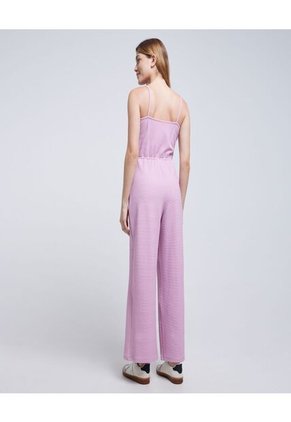 Enterizo Para Mujer Manga Sisa Color Rosado  Marca Ostu #40320098