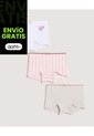 Ropa Interior Infantil Niña Boxer Color Negro Marca Ostu #90180098 de Ostu