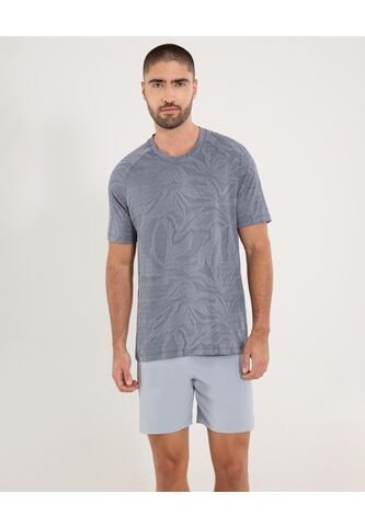 Camiseta  Para Hombre Manga Corta Cuello Redondo Color Gris Marca Ostu #60091725 Ostu