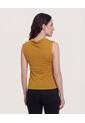 Camiseta  Para Mujer Manga Sisa Cuello Redondo Color Mostaza Marca Ostu #40097966 de Ostu
