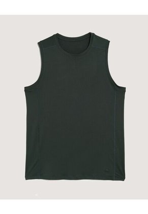 Camiseta Para Hombre Manga Sisa Cuello Redondo Color Verde Marca Ostu #60091848