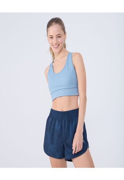 Top Para Mujer Top Color Azul Claro Marca Ostu #40220391