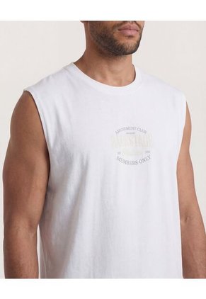 Camiseta  Para Hombre Manga Sisa Cuello Redondo Color Marfil Marca Ostu #60098222