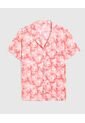 Pijama Para Mujer M/C P/C Color Coral Marca Ostu #40040410 de Ostu