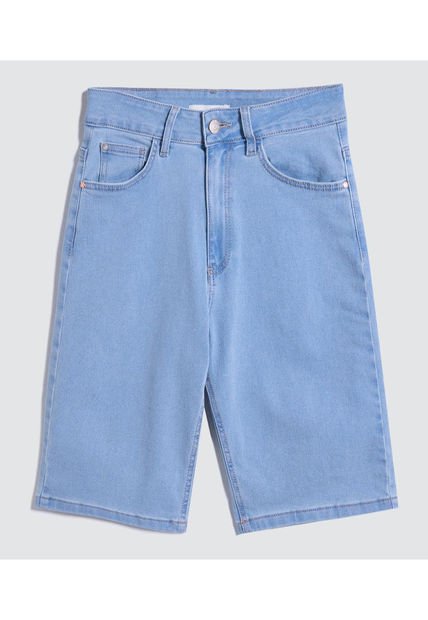 Bermuda Para Mujer  Color Azul Claro Marca Ostu #40100078