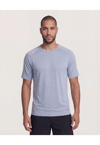 Camiseta  Para Hombre Manga Corta Cuello Redondo Color Gris Marca Ostu #60091936 Ostu