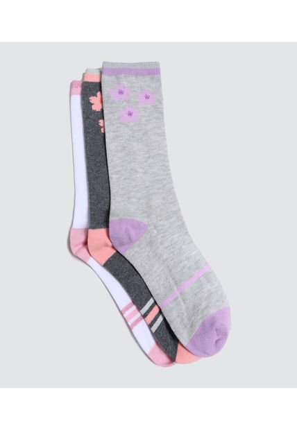 Medias Para Mujer Caña Larga Color Pack X Marca Ostu #40980153