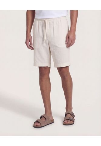 Bermuda  Para Hombre Jogger Corto Color Marfil Marca Ostu #60108220 Ostu