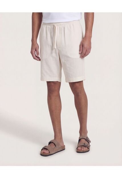 Bermuda  Para Hombre Jogger Corto Color Marfil Marca Ostu #60108220