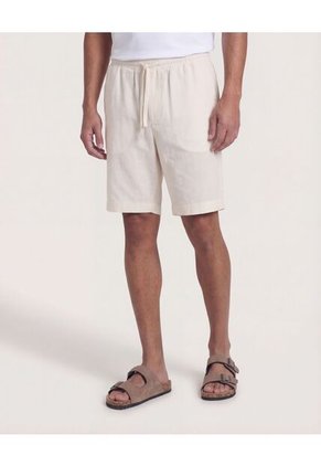 Bermuda Para Hombre Jogger Corto Color Marfil Marca Ostu #60108220