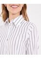 Camisa  Para Mujer Manga Larga Color Marfil Marca Ostu #40010352 de Ostu