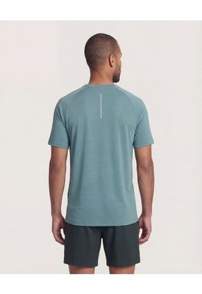 Camiseta  Para Hombre Manga Corta Cuello Redondo Color Verde Marca Ostu #60091938